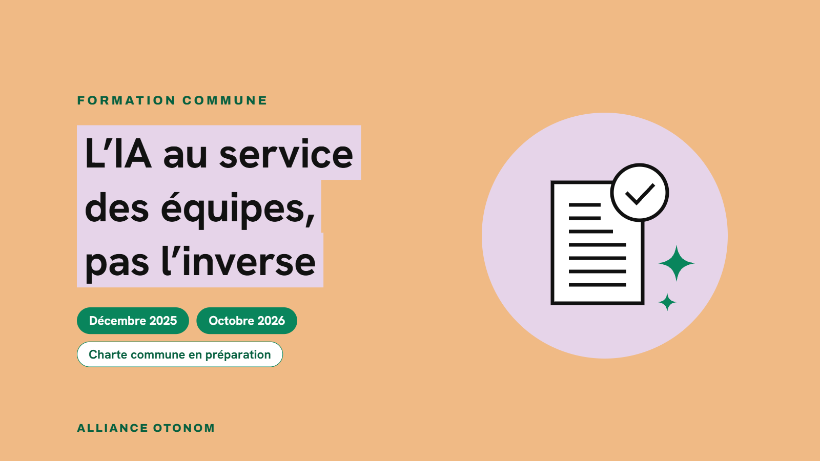 L&rsquo;IA au service des équipes